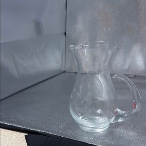Vintage Princess House Elegant Clear Glass Pitcher
